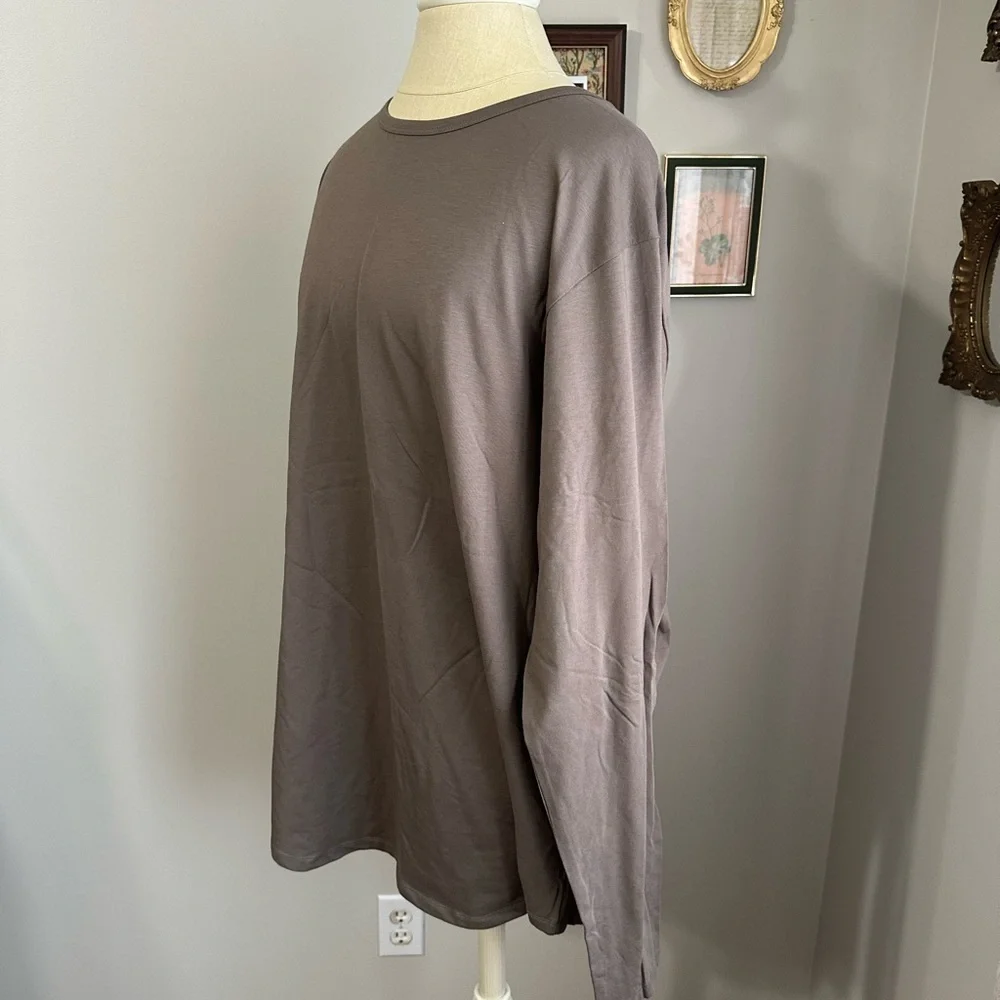 nuuds Long Sleeve Tee - Brown